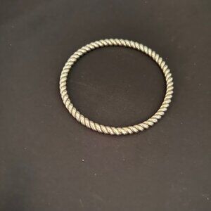 Silpada Designs Twisted oxidized Bangle Bracelet